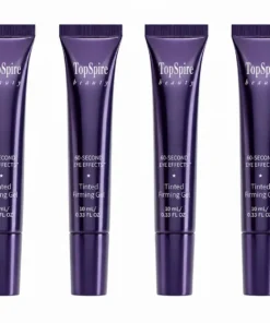 TopSpire 60 Second Effects Tinted Firming Gel - Under Eye Cream For Puffiness And Bags Under Eyes