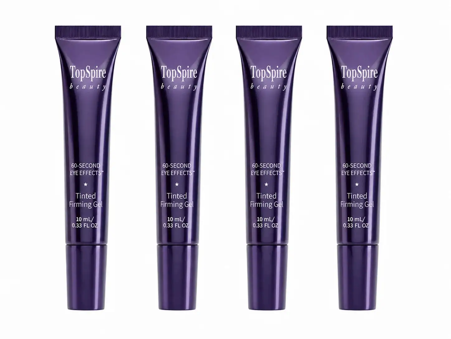 TopSpire 60 Second Effects Tinted Firming Gel - Under Eye Cream For Puffiness And Bags Under Eyes