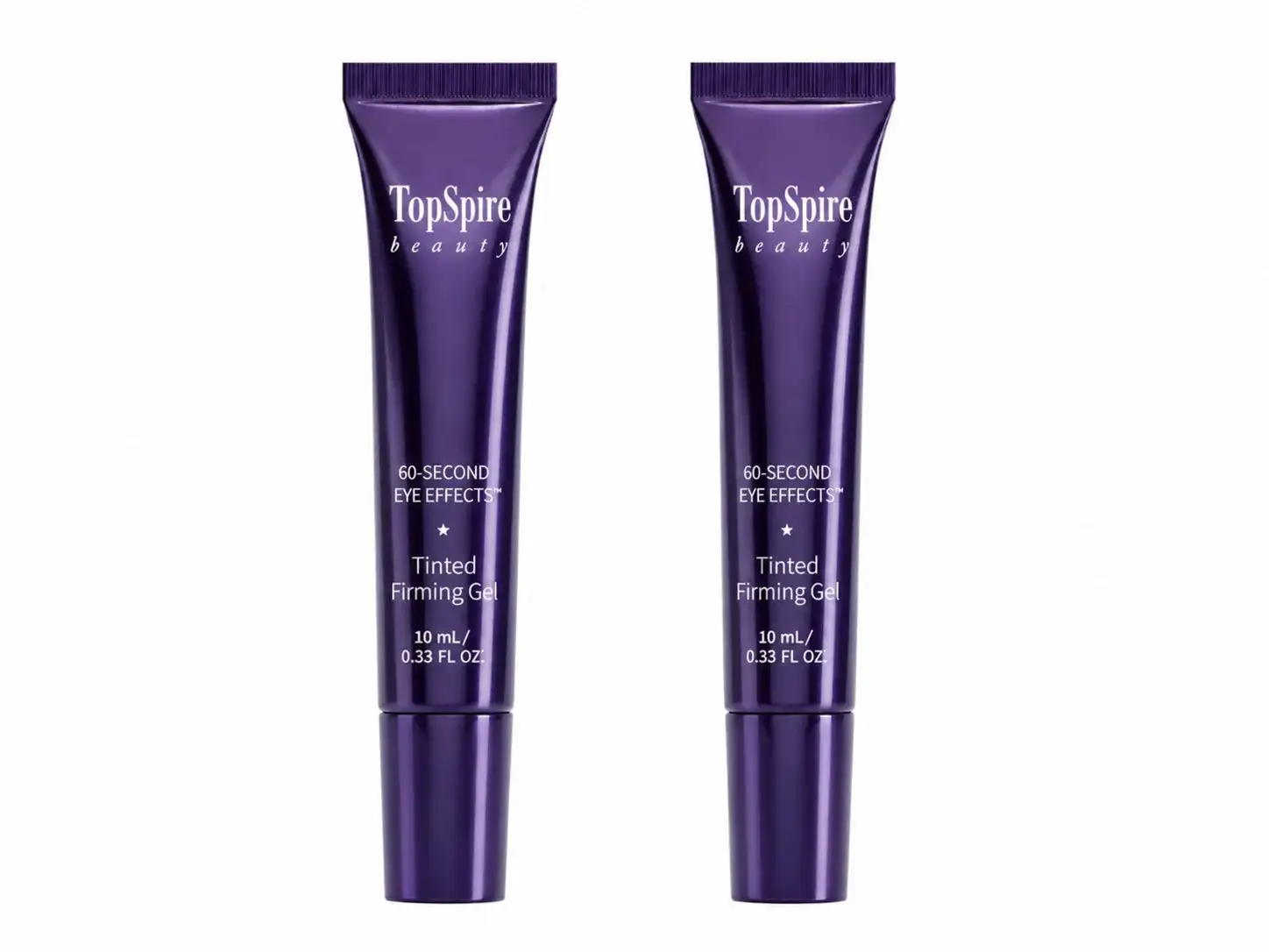 TopSpire 60 Second Effects Tinted Firming Gel - Under Eye Cream For Puffiness And Bags Under Eyes