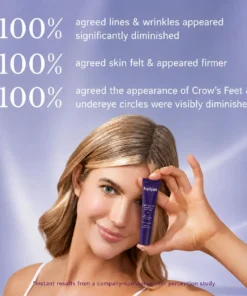 TopSpire 60 Second Effects Tinted Firming Gel - Under Eye Cream For Puffiness And Bags Under Eyes