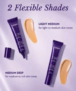 TopSpire 60 Second Effects Tinted Firming Gel - Under Eye Cream For Puffiness And Bags Under Eyes
