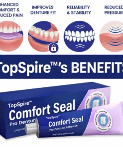 TopSpire™ Comfort Seal Pro Denture Adhesive