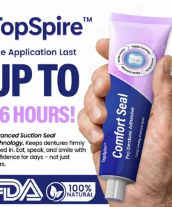 TopSpire™ Comfort Seal Pro Denture Adhesive