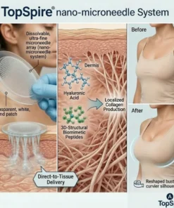 TopSpire® Targeted Breast Enhancement Advanced Nano Microneedle Patch