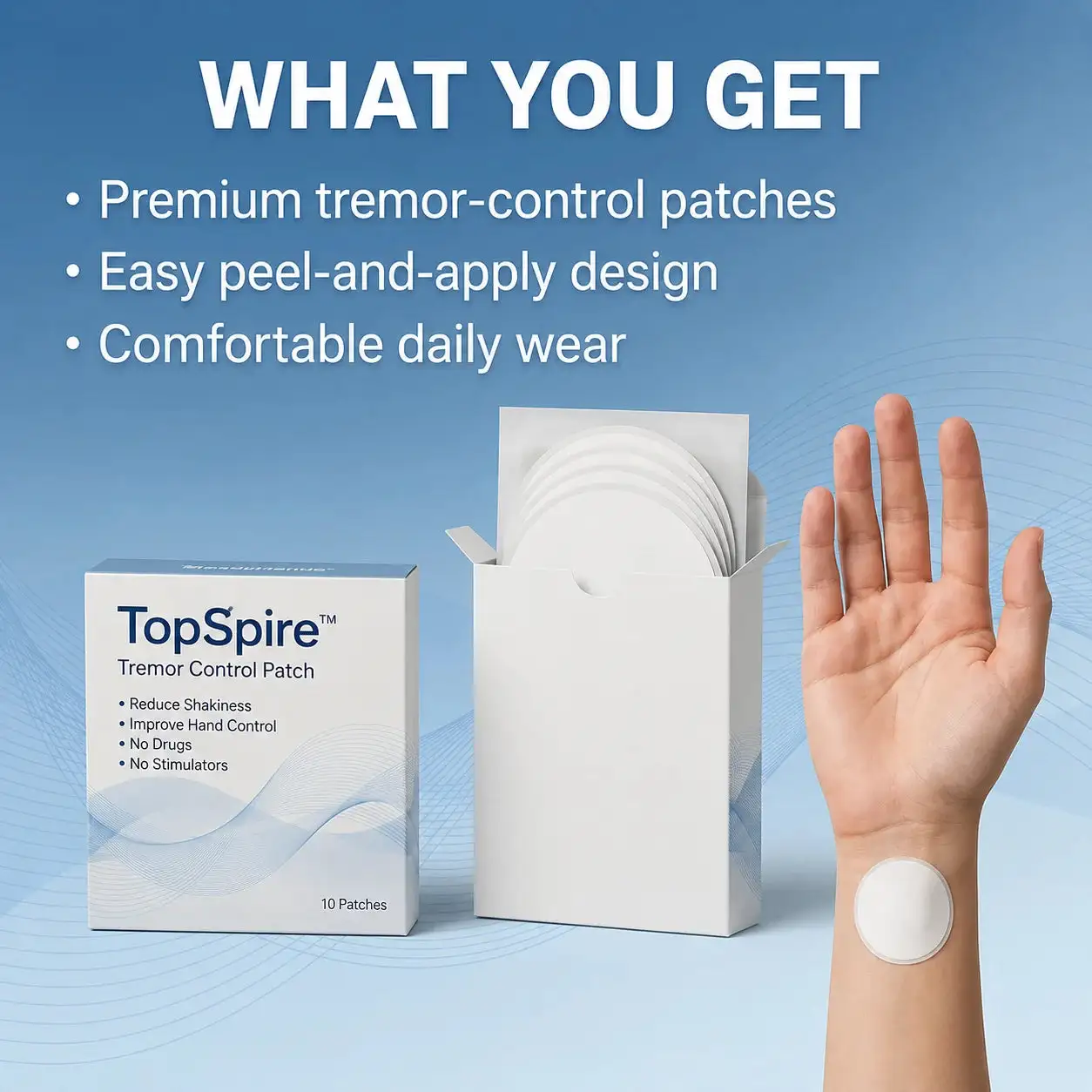 TopSpire™ Tremor Control Patch