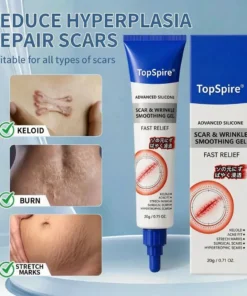 TopSpire Advanced Silicone Scar & Wrinkle Smoothing Gel