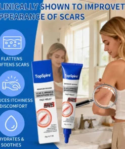 TopSpire Advanced Silicone Scar & Wrinkle Smoothing Gel