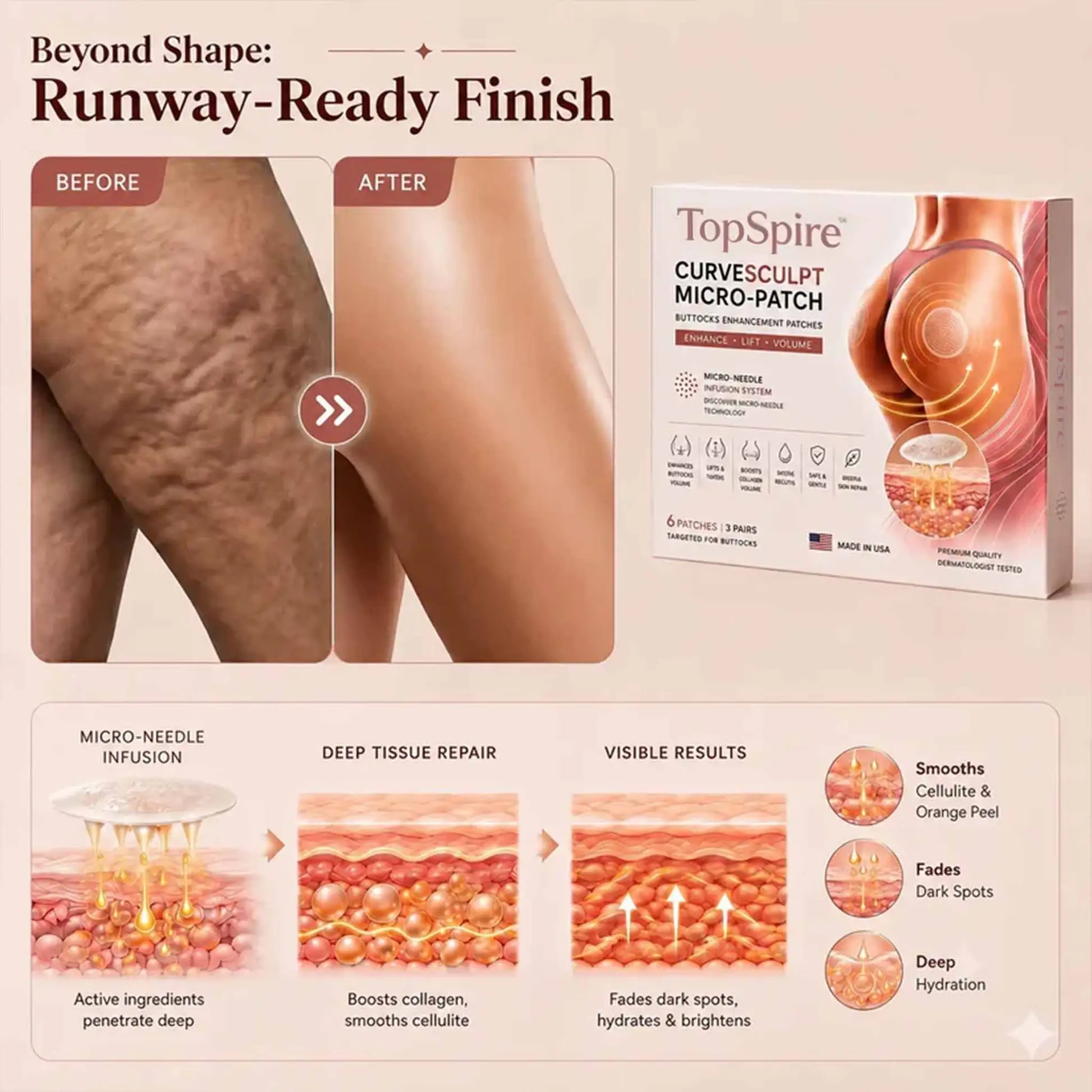 TopSpire™ CurveSculpt Micro-Patch