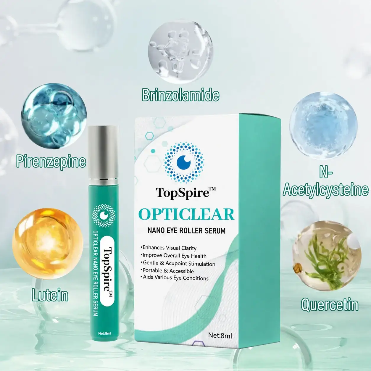 TopSpire™ OptiClear Nano Eye Roller Serum