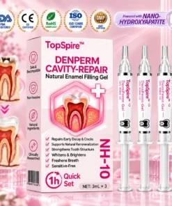 TopSpire™ DenPerm Cavity-Repair Natural Enamel Filling Gel