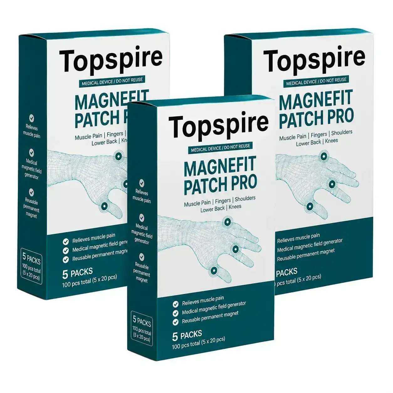 Topspire™ Magnefit Patch Pro