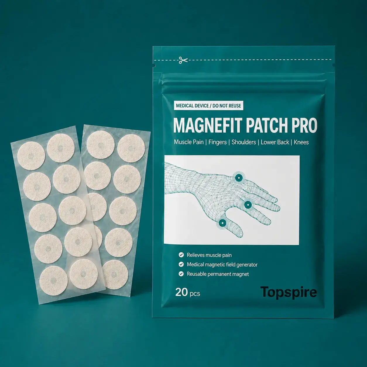 Topspire™ Magnefit Patch Pro