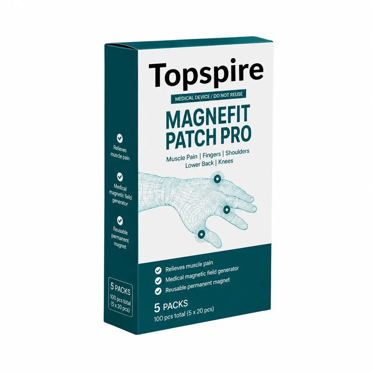 Topspire™ Magnefit Patch Pro